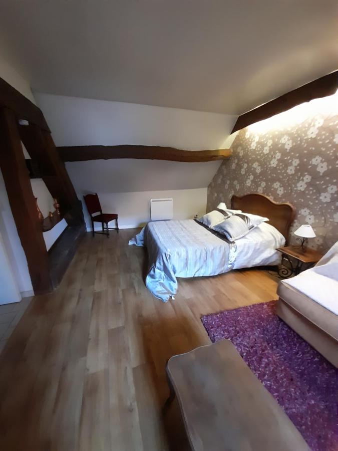 B&B Au Bois Dormant Châteauneuf Quarto foto